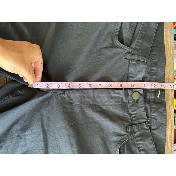 Theory Classic Solid Dark Blue Cotton Blend Straight Leg Chino Pants Size 36 - Picture 9 of 11